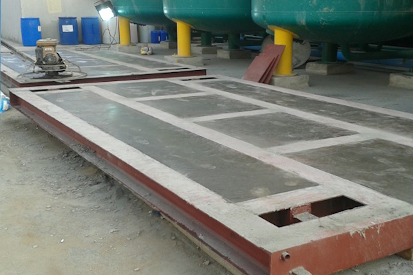 Mixed Truck Scale Platform